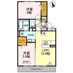 中津駅 徒歩28分 3階の物件間取画像